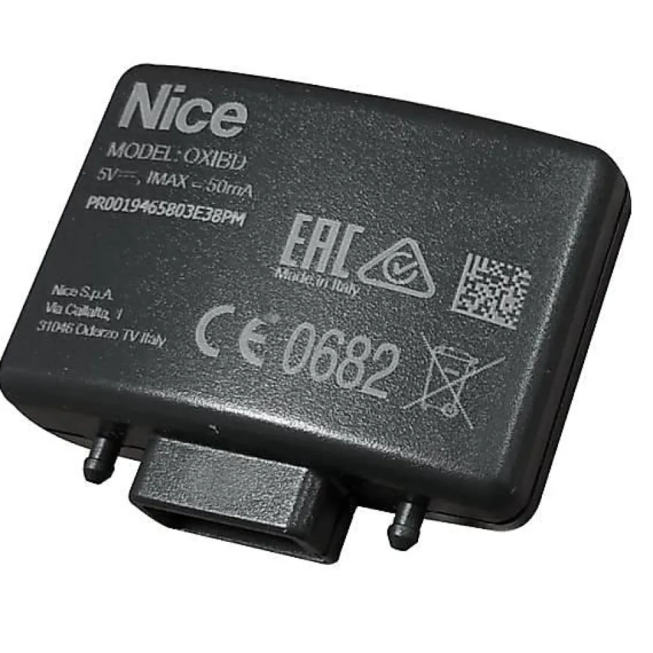 Récepteur bi-directionnel OXIBD pour portail et garage-Nice New