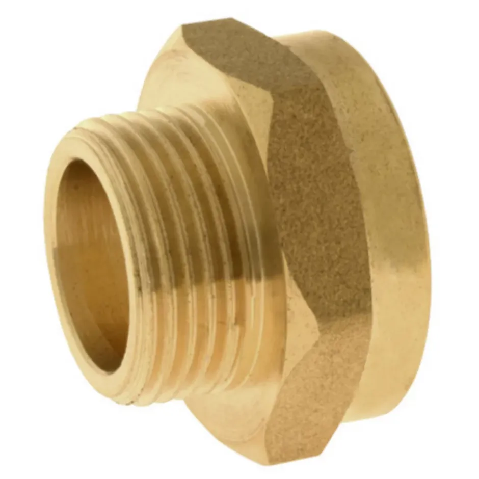 Réduction laiton Femelle 26/34 (1") - Mâle 20/27 (3/4")-Somatherm for you