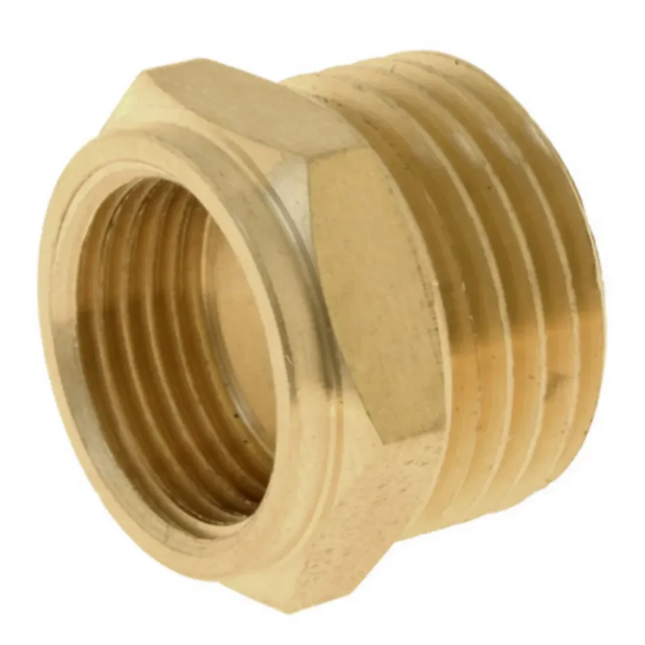 Réduction laiton Mâle 15/21 (1/2") - Femelle 12/17 (3/8")^Somatherm for you Online