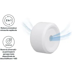Recharge pour absorbeur d'humidité 2 galets neutre 20m² 450g-GoodHome