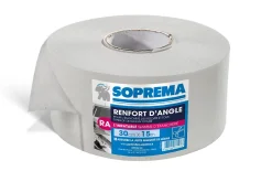 Renfort d'angle blanc 30cm x 15m-Soprema New
