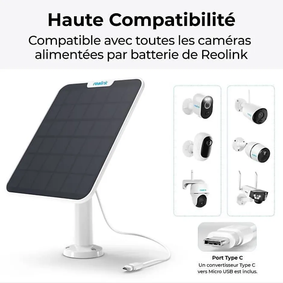 Solar Panel 2 Panneau solaire^Reolink Hot