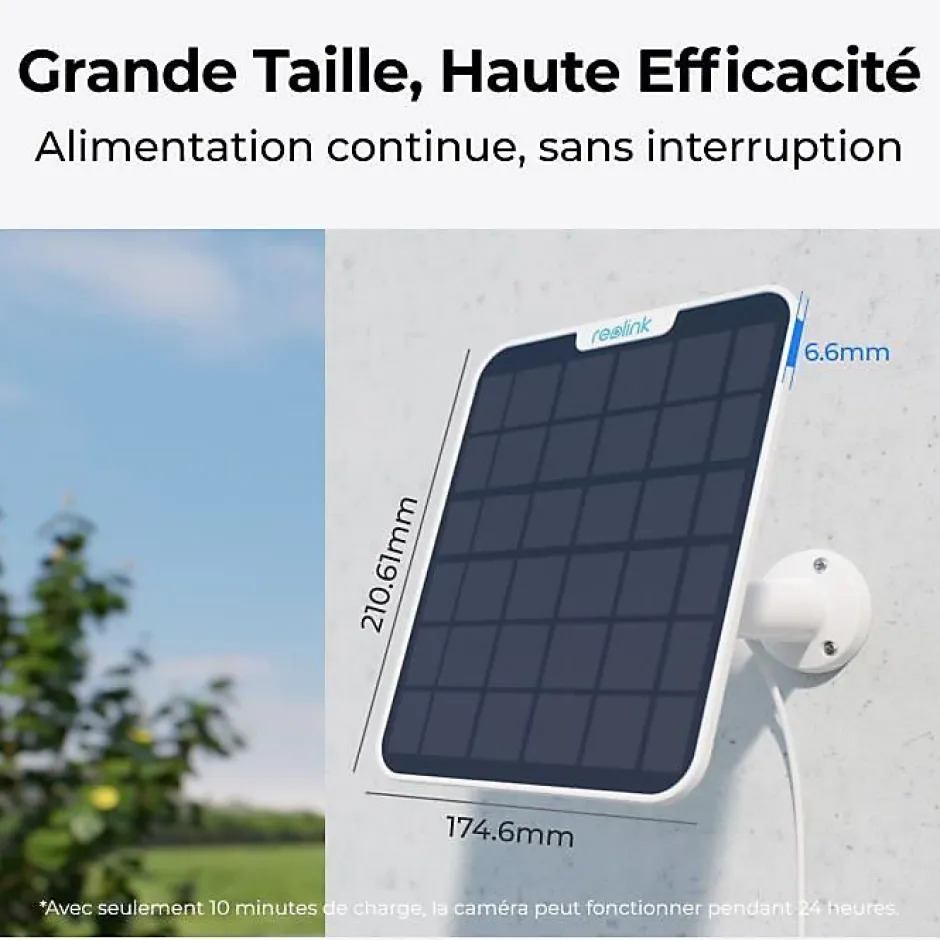 Solar Panel 2 Panneau solaire^Reolink Hot