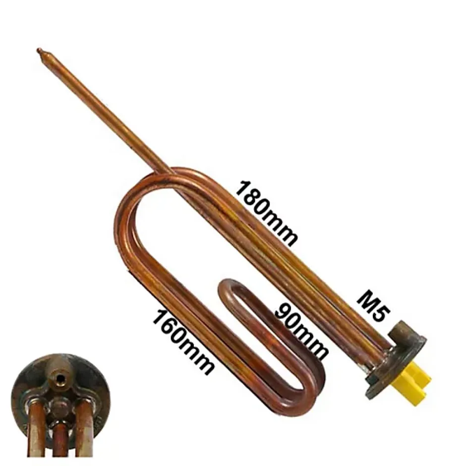 RESISTANCE 2200W Diam.48 270mm + PORTE ANODE M5 CHAUFFE-EAU ACAPULCO^Ariston Online