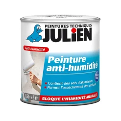 Revêtement étanche à base de résine pliolite pour caves et sous sols satin blanc satiné 0,5L^Julien