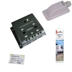 Régulateur de charge pour panneau solaire SDC10 + passe-toit + Dekasyl MS1 + lingette^Antarion Outlet