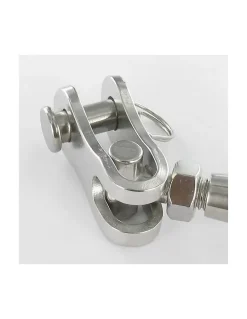 Ridoir à chapes articulées Inox A4 Diamètre 6 - 1 pièce-Vis Express New