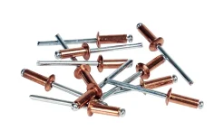 Rivet cuivre ø4.8 x 12 mm + foret , lot de 50^Rapid Discount