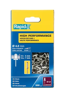 Rivets Haute performance Ø4.0 x 10 mm^Rapid New