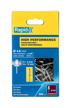 Rivets Haute performance Ø4.8 x 16 mm-Rapid New