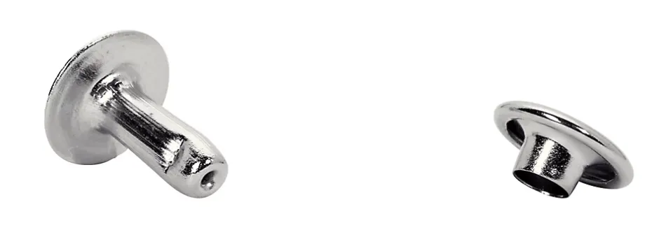 Rivets tubulaires 8 x 3 x 9mm, lot de 25 pièces-Rapid Online