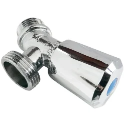 Robinet à sortie de bec inclinée pour raccord machine à laver / installation réseau d'eau, Entrée Mâle 1/2