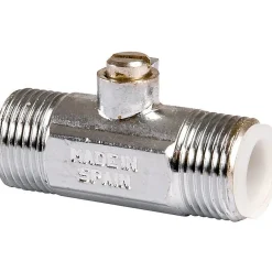 Robinet d'arrêt droit - - 1/4 de tour - Mâle / Mâle - À vis-Arco New