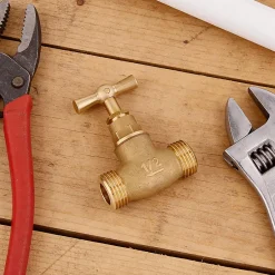 Robinet d'arrêt mâle mâle 20/27^Diall Outlet