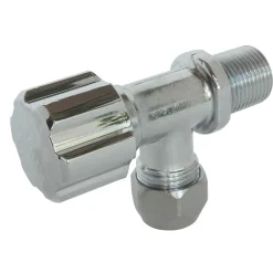 Robinet d'arrêt équerre sous-lavabo court, Mâle 12/17 - Tube cuivre Ø10 mm^Schell Sale