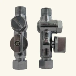 Robinets d'arrêt - Set de 2 robinets d'arrêt avec filtre-Cuisissimo New