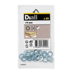 Rondelles cuvettes en acier inoxydable A2 ø 4mm - 25 pièces^Diall Clearance