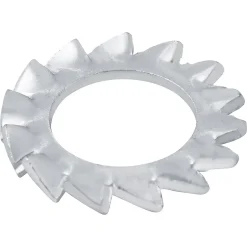 Rondelles dentelée en acier au carbone ø 8mm - 10 pièces^Diall New