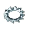 Rondelles dentelée en acier au carbone ø 4mm - 10 pièces-Diall New