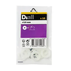 Rondelles en nylon ø 10mm - 10 pièces^Diall Outlet