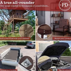 Rondelles plates acier inoxydable a2 D40 x M8 ep.1.5 mm lot 25 pieces - PD^Generique Hot