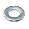 Rondelles plates moyennes en acier au carbone ø 5mm - 20 pièces-Diall New