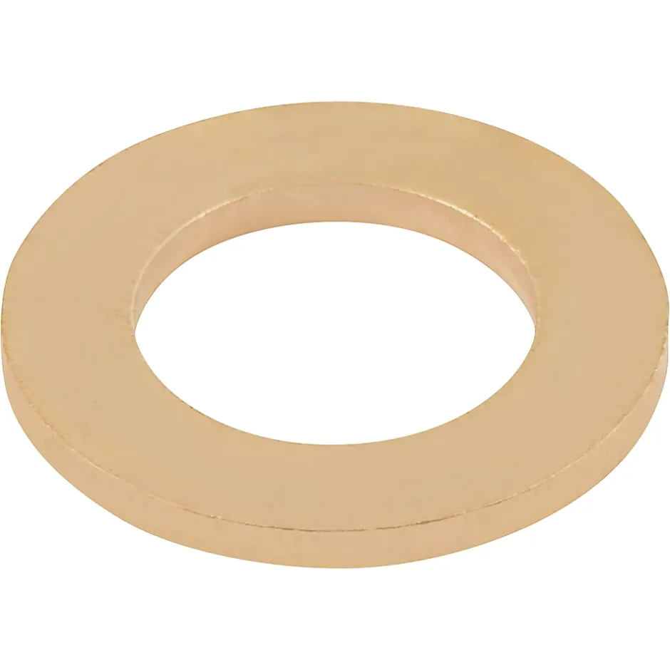 Rondelles plates étroites en laiton ø 10mm - 10 pièces-Diall
