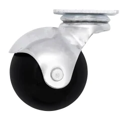 Roulette bille pivotante sans frein ø50 mm, plaque, charge max 40kg- Best