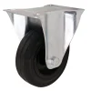 Roulette fixe ø10 cm,75 kg Caoutchouc^