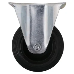 Roulette fixe ø10 cm,75 kg Caoutchouc^