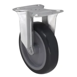 Roulette fixe à platine fixe ø 10 cm, charge max 70 kg- Hot