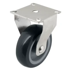 Roulette fixe grise ø7.5 cm, charge max 60 kg- Sale