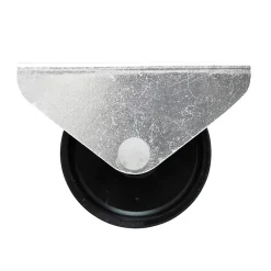 Roulette fixe noire ø4.45 cm, charge max 20 kg^