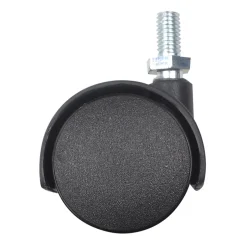 Roulette jumelée pivotante sans frein ø40 mm, tige filetée 8 x 15 mm, charge max 30kg- Clearance