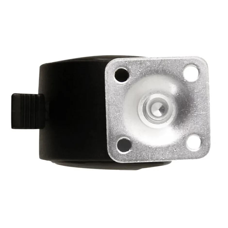 Roulette jumelée pivotante avec frein ø50 mm, plaque ø38 mm, charge max 40kg^ Outlet