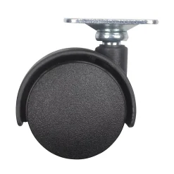 Roulette jumelée pivotante sans frein ø40 mm, plaque, charge max 30kg^ Clearance