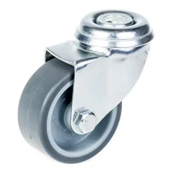 Roulette 50mm 2" à bandage caoutchouc gris, pivotante, capacité 40kg^Parnells Discount