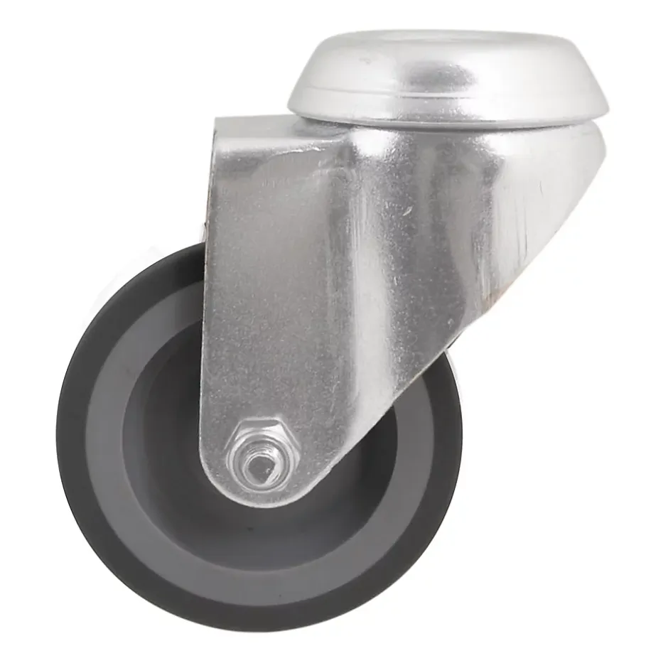 Roulette pivotante ø6.1 cm,50 kg Caoutchouc thermoplastique (TPR)-