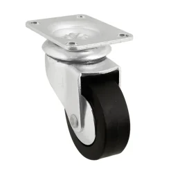 Roulette pivotante ø6.08 cm,35 kg Caoutchouc thermoplastique (TPR)- Outlet