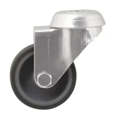 Roulette pivotante grise ø5.02 cm, charge max 30 kg^ Best