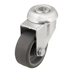 Roulette pivotante grise ø5.02 cm, charge max 30 kg^ Best