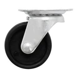 Roulette pivotante noire ø4.1 cm, charge max 20 kg^ Online