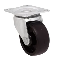 Roulette pivotante noire ø4.1 cm, charge max 20 kg^ Online