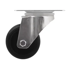 Roulette pivotante noire ø8 cm, charge max 70 kg^ Online