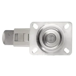 Roulette pivotante noire ø12.5 cm, charge max 75 kg- Hot