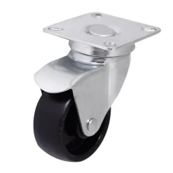 Roulette pivotante sans frein ø41 mm, plaque 42 x 42 mm, charge max 25kg-
