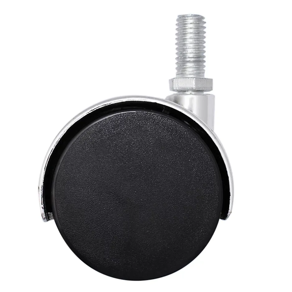 Roulette pivotante sans frein ø50 mm, tige filetée 10 x 20 mm, charge max 40kg^ Clearance