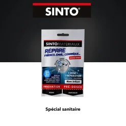 Répare faïence, émail, céramique Matériaux blanc 30g^Sinto Outlet