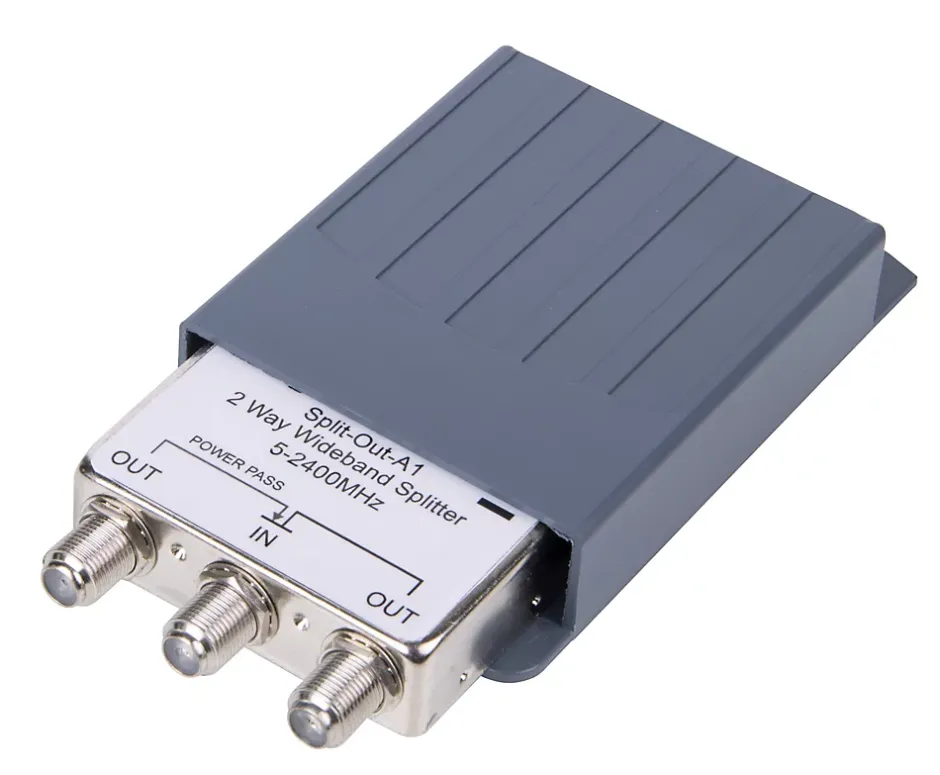 Répartiteur extérieur TV 2 sorties - Fiche F-SLX Discount