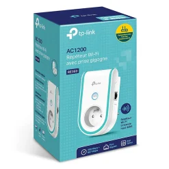 Répéteur WiFi AC1200 avec prise intégrée-TP-link Sale